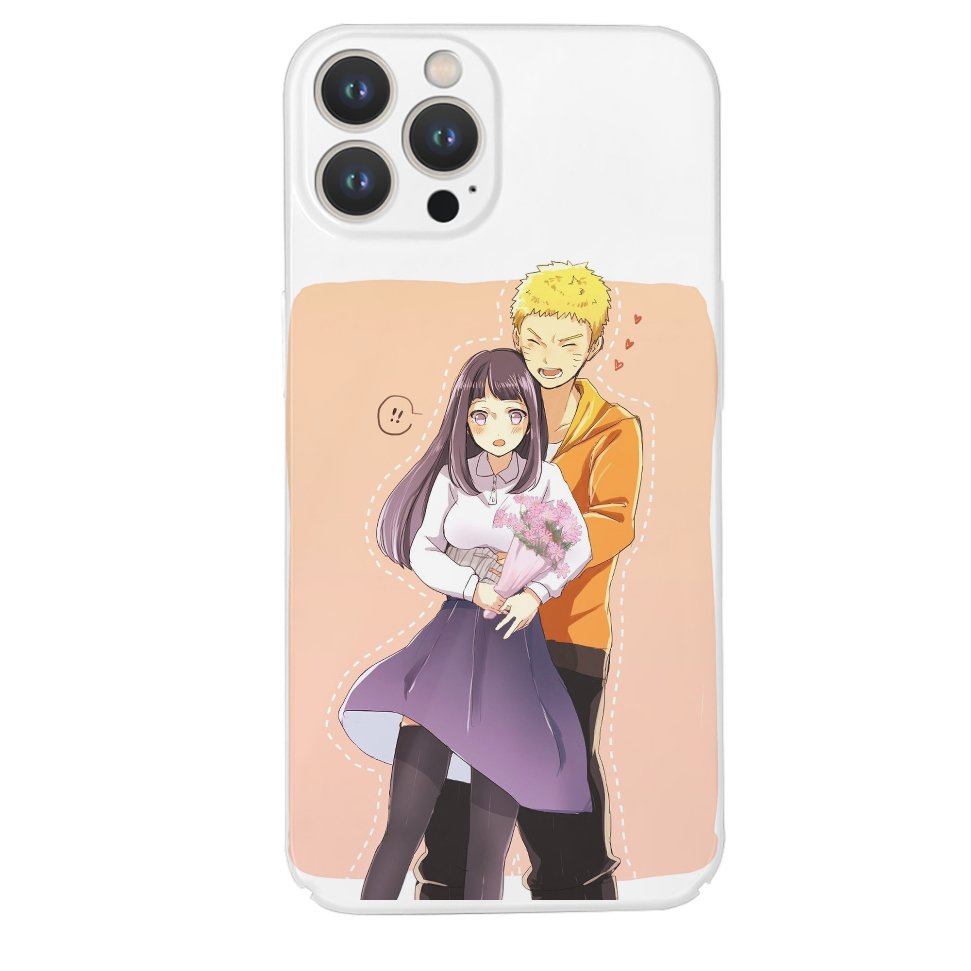 （画像用） NARUTO -ナルト- 日向ヒナタ Hyūga Hinata 【iPhone 14シリーズ対応】ハードケース